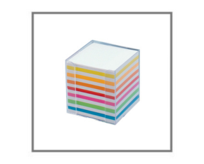 Zettelbox 9x9 cm